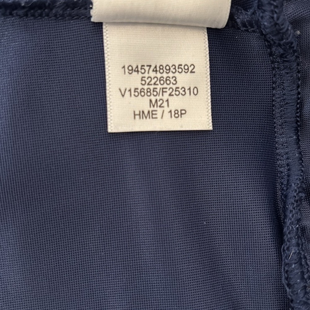 Land’s End Swim. Dress, Size 1X, Navy Blue - Picture 6 of 7